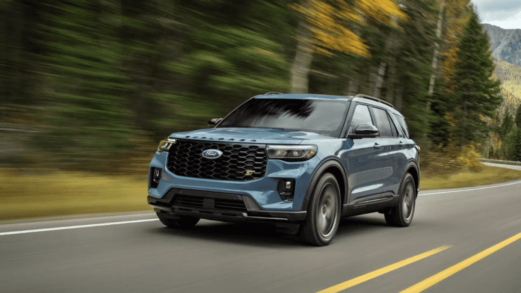 What is the difference between the 2024 and 2025 Ford Explorer?